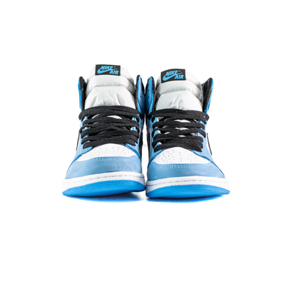 Air-Jordan-1-High-University-Blue-front Air Jordan 1 High 'University Blue'