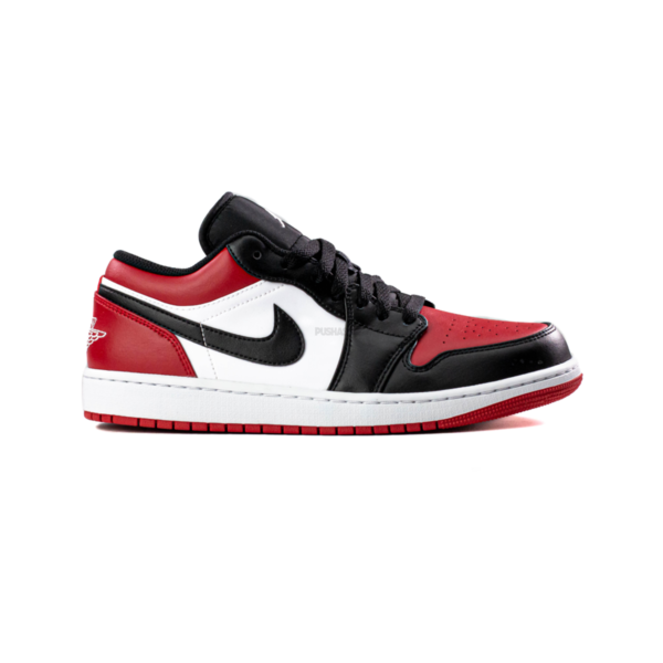 Air-Jordan-1-Low-Bred-Toe-2021-side-1 Air Jordan 1 Low 'Bred Toe' (2021)