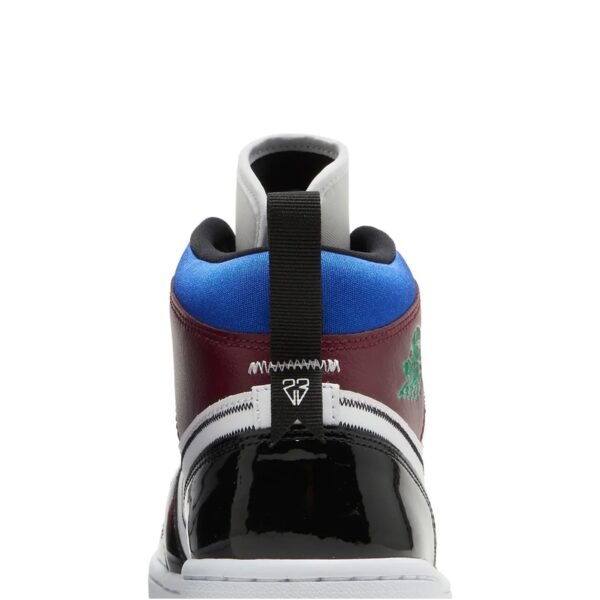 Air Jordan 1 Mid W SE 'Black White Multi-Color'