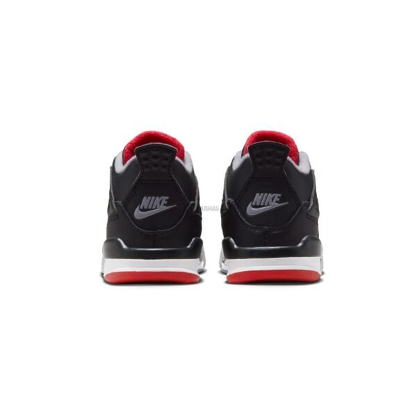 Air-Jordan-4-Retro-Bred-Reimagined-TD-2024-back Air Jordan 4 Retro 'Bred Reimagined' TD (2024)