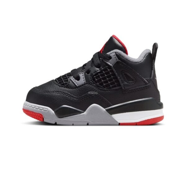 Air-Jordan-4-Retro-Bred-Reimagined-TD-2024-side-1 Air Jordan 4 Retro 'Bred Reimagined' TD (2024)