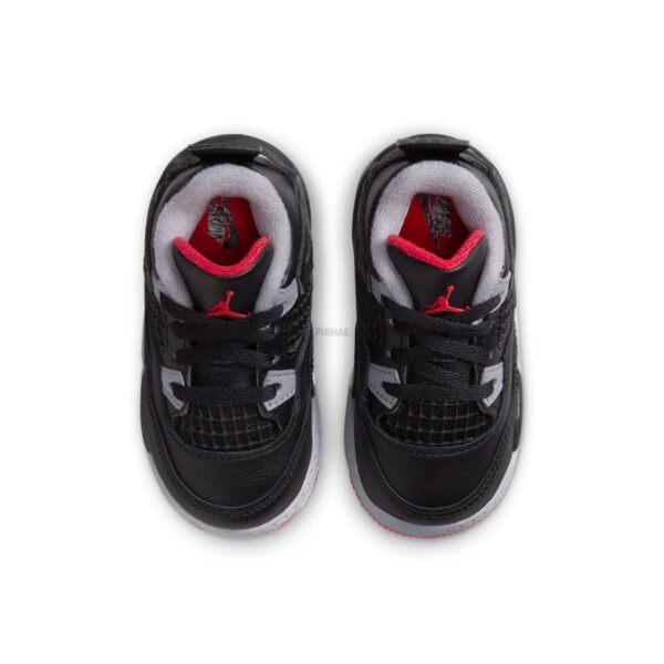Air-Jordan-4-Retro-Bred-Reimagined-TD-2024-top Air Jordan 4 Retro 'Bred Reimagined' TD (2024)