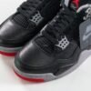 Air-Jordan-4-Retro-Reimagined-Bred-2024-lace Air Jordan 4 Retro 'Reimagined Bred' (2024)